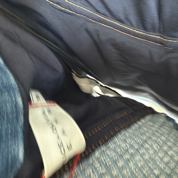 Alice + Olivia Jeanna Denim Bustier Crop Top - Picture 9 of 10